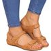 Independent Website: New Large-size Summer Casual Sandals With Buckle And Open Toe, Women's Shoes Wish_vogvips.com