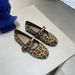 Sheepskin Version~Super Soft Sole Genuine Leather Leopard Print Mary Jane Single Women's Autumn Ballet Style Flat Shoes_vogvips.com