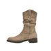 Melard Mid-Calf Short For Women 2025 Autumn Winter New Western Cowboy Slouch Thick Sole Martin Single Boots_vogvips.com