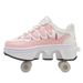 Transforming Roller Skates For Adults, Men, Women, Children, Students, Shrinkable Invisible Four-Wheel Double-Row_vogvips.com