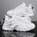 Summer New Breathable Mesh Fashion Versatile Thick Sole Little White Sports Casual Dad Shoes Men's_vogvips.com