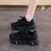 Early Thick-soled Dad Sneakers, Trendy Women's Shoes, 2026 Spring And Autumn New Popular Casual Shoes_vogvips.com