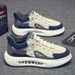 Men's Shoes Autumn New Men's Thick Soled Sports Running Casual Height Increasing Daddy Forrest Gump Trendy Shoes White Sneakers_vogvips.com