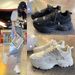 Dad Instagram Trendy New Mesh Breathable And Versatile Thick Bottom Casual Sports Women's Running Shoes_vogvips.com