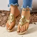 Leather Flip-ps Shoes Summer Big Brand New Women's Leopard Print Snakeskin Slippers Europe And America 36-43_vogvips.com