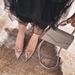 Women's Elegant Crystal Rhinestone Bow Pointed Toe Sandals - Transparent Strappy High Heels For Women, Fashionable Summer Dress Shoes_vogvips.com