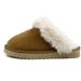 AMANNORR Furry Slippers For Women, Wear, Autumn And Winter Thick-Soled Snow Boots, Closed-Toe, Outdoor Half-Cup Cotton_vogvips.com