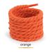 Thick Round Rope Shoelaces For Sneakers & Casual Shoes - 80cm To 160cm (Black, Pink, Beige & More) - Durable & Stylish DIY Upgrade_vogvips.com