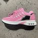 Women's Casual Sports Shoes Flying Woven Wedge Heel Round Head Lace-Up Mesh Breathable Footwear_vogvips.com