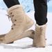 Men's Shoes, Snow Boots With Plush Insulation Cotton Boots, Men's Boots_vogvips.com