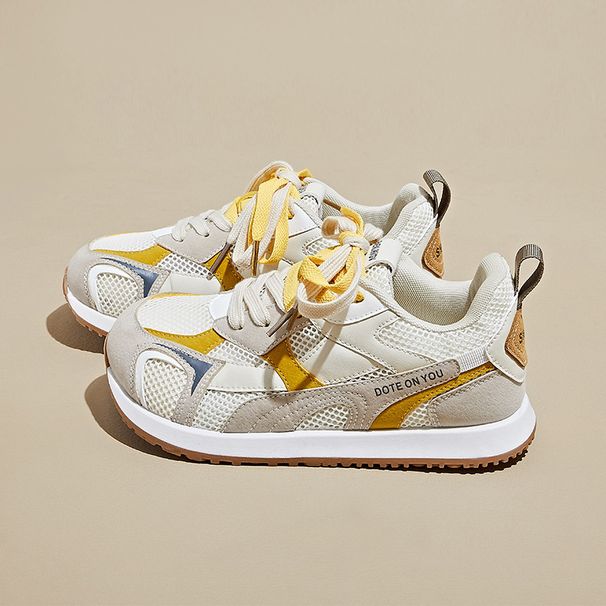 Forrest Gump Shoes Female Student Sports Mesh Breathable Casual Thick-soled Heightening Shoes_vogvips.com