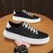 Genuine Leather Summer Breathable Versatile Sneakers Men's Trendy Ice Silk Canvas Student Casual Shoes_vogvips.com