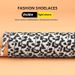 Elastic No-Tie Shoelaces With Animal Prints – Flat Stretch Laces For Sneakers, Boots & Casual Shoes (Leopard/Polka Dot, 80-160cm)_vogvips.com