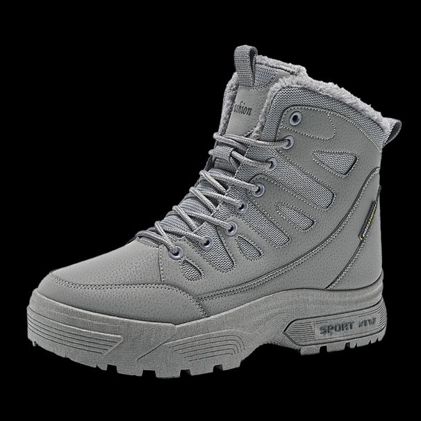 New Leather Spring Men's Shoes High-top Men's Heightening Tooling Martin Boots_vogvips.com