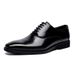 Euro Step Top Layer Cowhide Genuine British Style Business Handmade Formal Men's Leather Shoes Breathable_vogvips.com
