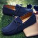 Men’s Shoes Summer Hot Selling Frosted Genuine Leatherr Hot Breathable Slip On Large Size Men's Casual All Match Loafers_vogvips.com