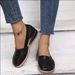 Women's Hollow-out Sandals, Casual Solid Color, Cross-border Foreign Trade, New Everyday Style, Wedge Heel,_vogvips.com