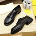 European Trendy Spring And Autumn Genuine Leather British Style Sneakers Men's Top Layer Cowhide Brushed Color Casual_vogvips.com