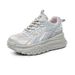 Little White Shoes Women's Mesh Breathable And Light Casual Small Thick-soled Heightening Women's Shoes_vogvips.com