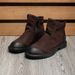 European Warm Series Men's Winter Leather British Style Short Trendy High-top Martin Fashion Boots_vogvips.com