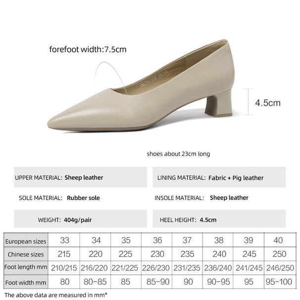Cameido 2025 Spring Women's Soft And Comfortable Commuting Single Shoes. These Versatile Pointed-toe Low-cut Work Shoes Are Perfect For The Office_vogvips.com