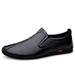 Men's Casual Loafers, Driving To Work, Soft-soled Soft Leather Men's Shoes, Lazy Men's Shoes_vogvips.com