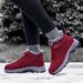 Winter New Anti Slip High Top Cotton Shoes For Mothers, Couple Walking Shoes, Anti Slip And Plush Warm Shoes For Middle-aged And Elderly Mothers_vogvips.com