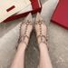 2022 Autumn Nw V Brand Flat Pointd To Shallow Mouth Stunning Singl Shos Womn Lac-Up Pat Nt Lathr Rivt_vogvips.com
