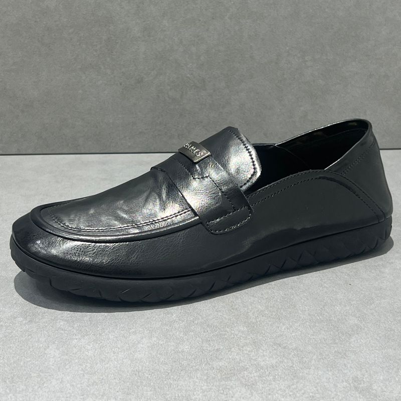 Surface Business Casual Leather Shoes For Men, Summer New Soft Sole Comfortable Slip-On Driving Shoes, Men's Loafers_vogvips.com