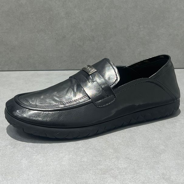 Surface Business Casual Leather Shoes For Men, Summer New Soft Sole Comfortable Slip-On Driving Shoes, Men's Loafers_vogvips.com