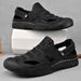 2025 Spring Sandals Leisure Breathable Slippers Beach Men's Hollow Shoes_vogvips.com