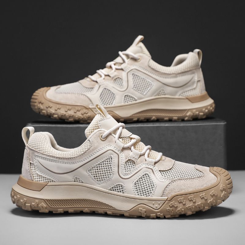 New Outdoor Casual Shoes Heightening Shoes Women's Air Cushion Hiking Shoes Hiking Shoes_vogvips.com