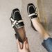 Xinhui Xin Slip-On Lazy For Women 2025 Soft Flat Bowknot Loafers British Style Small Leather Shoes_vogvips.com