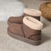 Fleece And Thickened Warm Short-leg Snow Cotton Boots For Women In 25_vogvips.com