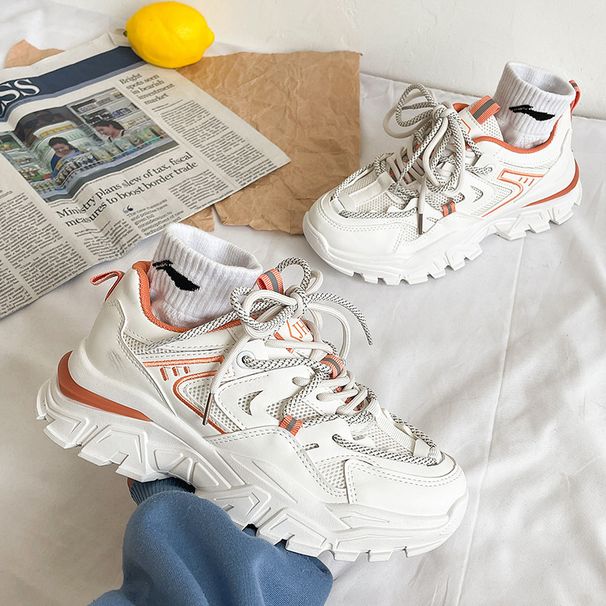 Dad Women Autumn/Winter New Korean Edition Student Casual Fashion Versatile Breathable Lightweight Running Shoes_vogvips.com