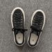 Trendy Low-Top Canvas Sneakers For Men - Breathable Slip-Resistant Casual Shoes With Rubber Sole - Classic Lace-Up Design For Everyday Wear_vogvips.com