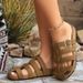 Large Size Baotou Slippers For Women 2025 Summer New Fashiona Versatile Casual Flat Slippers, Lightweight And_vogvips.com