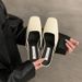 2025 Winter New Elegant High-Heeled Closed-Toe Mules Women, Thick Heel, Comfortable For Wear, Shallow-Soled Single Shoes_vogvips.com