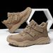 Top Layer Genuine Leather Personalized Outdoor Casual Men's Shoes, Hiking And Mountaineering Shoes, Men's Trendy Shoes,_vogvips.com