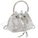 Women's Block Heel Sandals & Crystal Bag Set – French Style Evening Shoes With Rhinestone Clutch (Luxury Matching Combo)_vogvips.com