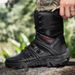 Large Size Men's Military Fan Training Boots Outdoor Camping Wear-resistant Tactical Boots Hiking Tactical Boots_vogvips.com