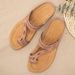 Cross-border 2026 Plus-size Sandals For Summer, European And American New Slippers, Women's Hollow Shoes_vogvips.com
