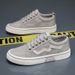 Men's Extra Wide Canvas Sneakers - Breathable Casual Slip-On Shoes For All Seasons, Lightweight & Comfortable With EVA Sole_vogvips.com