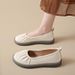 Xiaoxiangfeng Flat Round Toe, Oft Ole, Hallow Mouth, Ingle Kick, Women' 2025 Ummer New Tyle With Kirt, Bean_vogvips.com