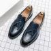 Classic Men's Casual Loafers Driving Moccasin Fashion Male Comfortable Autumn Leather Men Lazy Tassel Dress Shoes_vogvips.com