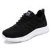 Female Mother Shoes Color Matching Casual Shoes Women's Shoes Fly-woven Mesh Shoes Breathable Sneakers_vogvips.com
