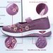 Women's Cross-Border Large Size Casual For Middle-Aged And Elderly Mothers Embroidered Old Beijing Cloth Shoes Slip-On_vogvips.com