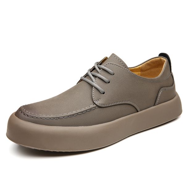Business Soft-soled Shoes, Retro Style Martin Boots, Trendy Korean Style British Style Workwear Style Versatile Short Boots_vogvips.com