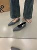 2025 Gentle Wind Evening One Step Stepping, Shallow Mouth, Pointed Scoop Shoes, Versatile, Non Tiring, Commuting, Flat_vogvips.com