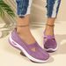 Cross-Border Dropshipping Plus Size Women's Breathable Comfortable Single Wholesale Middle-Aged And Elderly Mom Casual_vogvips.com